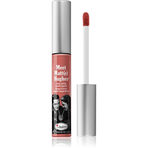 Meet Matt(e) Hughes Long Lasting Liquid Lipstick barra de labios líquida de larga duración tono Doting 7.4 ml - theBalm - Modalova