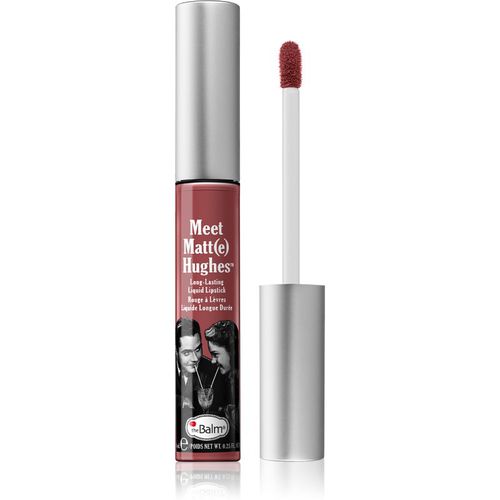 Meet Matt(e) Hughes Long Lasting Liquid Lipstick rossetto liquido lunga tenuta colore Sincere 7.4 ml - theBalm - Modalova