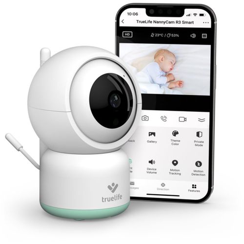 NannyCam R3 Smart Baby Monitor video digitale 1 pz - TrueLife - Modalova