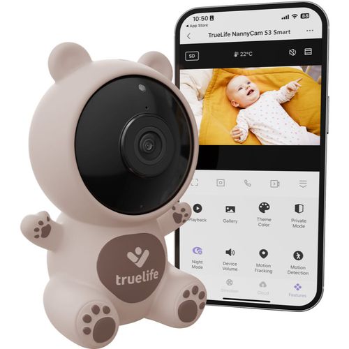 NannyCam R3 Smart Baby Monitor video digitale 1 pz - TrueLife - Modalova