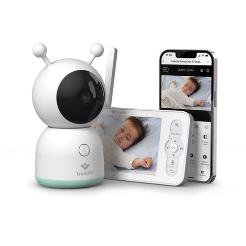 NannyCam R7 Dual Smart Baby Monitor video digitale 1 pz - TrueLife - Modalova