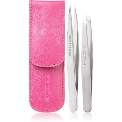 Professional kit da viaggio per sopracciglia colore Pink - Tweezerman - Modalova