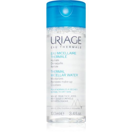 Hygiène Thermal Micellar Water - Normal to Dry Skin agua micelar limpiadora para pieles normales y secas 100 ml - Uriage - Modalova