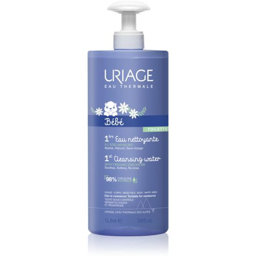 Bébé 1st Cleansing Water agua limpiadora para cara y cuerpo 1000 ml - Uriage - Modalova