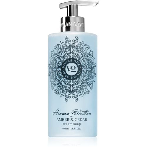 Aroma Selection Amber & Cedar flüssige Cremeseife 400 ml - Vivian Gray - Modalova