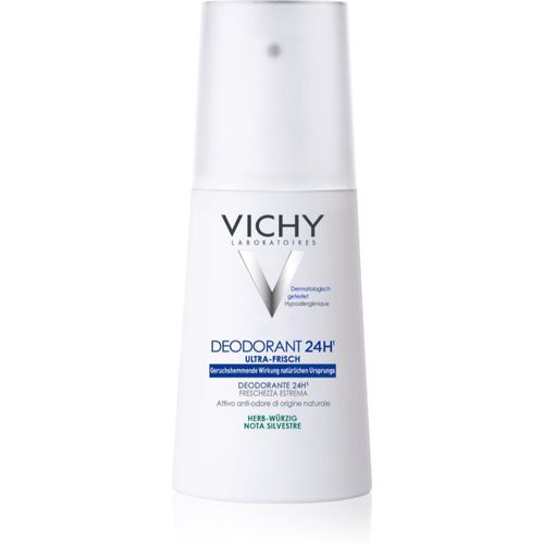 Deodorant 24h deodorante rinfrescante spray per pelli sensibili 100 ml - Vichy - Modalova