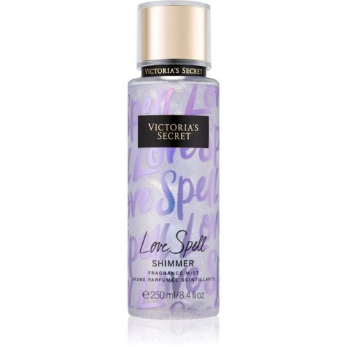 Love Spell Shimmer Bodyspray mit Glitzerteilchen für Damen 250 ml - Victoria's Secret - Modalova