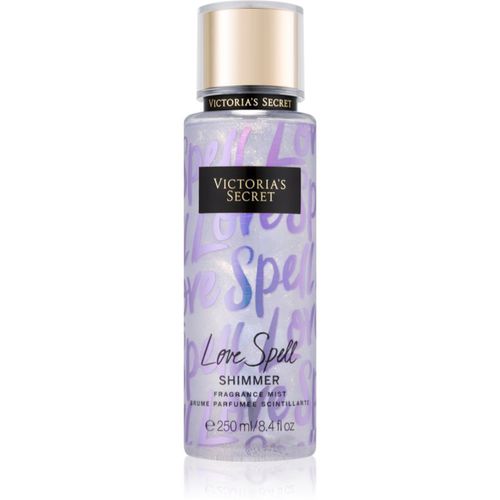 Love Spell Shimmer spray corpo con glitter da donna 250 ml - Victoria's Secret - Modalova