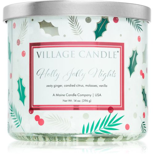 Holly Jolly Nights vela perfumada 396 g - Village Candle - Modalova