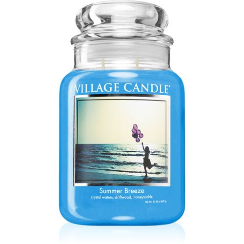 Summer Breeze candela profumata (Glass Lid) 602 g - Village Candle - Modalova