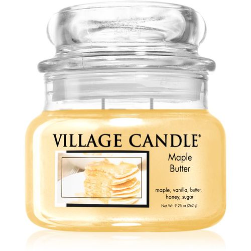 Maple Butter candela profumata (Glass Lid) 262 g - Village Candle - Modalova