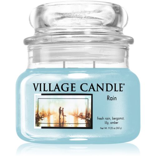 Rain candela profumata (Glass Lid) 262 g - Village Candle - Modalova