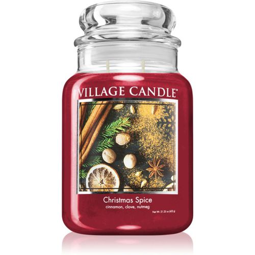 Christmas Spice Duftkerze (Glass Lid) 602 g - Village Candle - Modalova