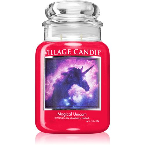 Magical Unicorn Duftkerze (Glass Lid) 602 g - Village Candle - Modalova
