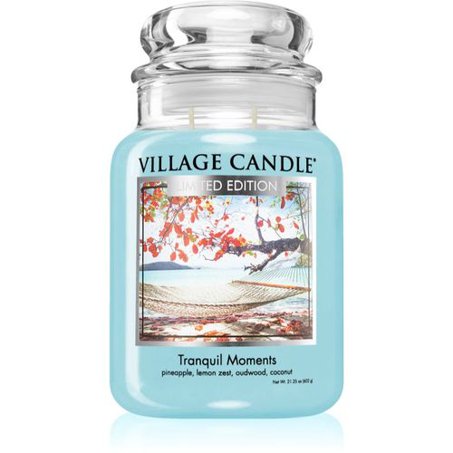 Tranquil Moments candela profumata (Glass Lid) 602 g - Village Candle - Modalova