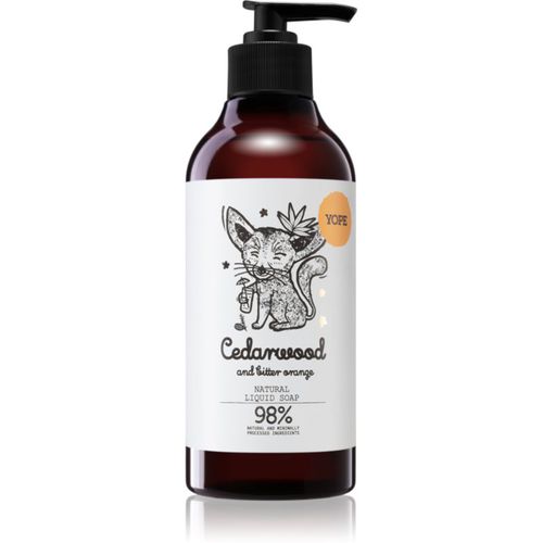 Cedarwood & Bitter Orange sapone liquido per le mani 500 ml - Yope - Modalova