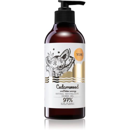 Cedarwood & Bitter Orange gel de ducha revitalizante 400 ml - Yope - Modalova