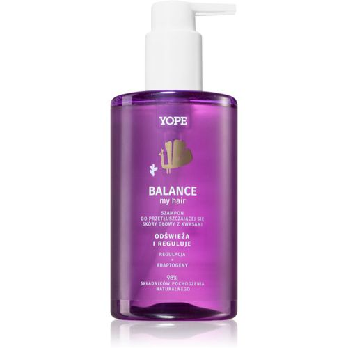 BALANCE my hair shampoo detergente per cuoi capelluti grassi 300 ml - Yope - Modalova