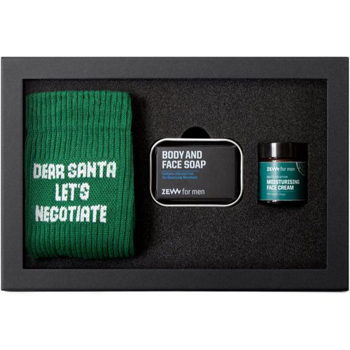 Face and Body Set lote de regalo (con efecto humectante) para hombre - Zew For Men - Modalova