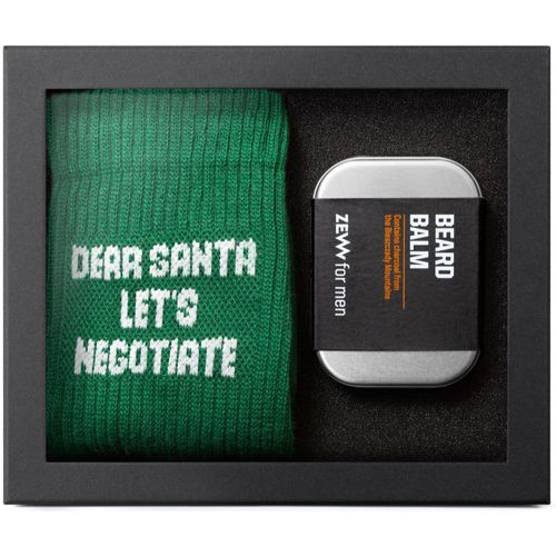 Beard Balm and socks confezione regalo - Zew For Men - Modalova