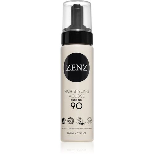 Pure No. 90 espuma fijadora protector de calor para el cabello 200 ml - ZENZ Organic - Modalova