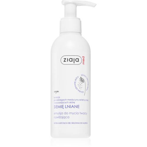 Linseed emulsione detergente idratazione intensa 190 ml - Ziaja Med - Modalova