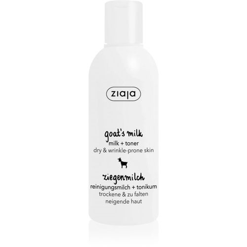 Goat's Milk latte detergente + lozione tonica viso 2 in 1 200 ml - Ziaja - Modalova