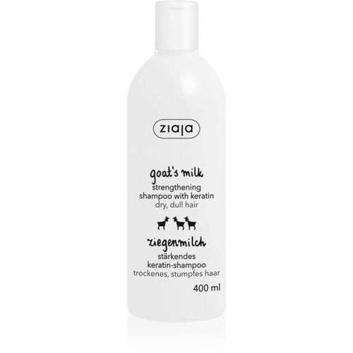 Goat's Milk shampoo rinforzante per capelli rovinati e secchi 400 ml - Ziaja - Modalova