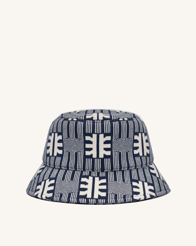 FEI Cappello Da Pescatore in Maglia Jacquard - Navy - JW PEI - Modalova