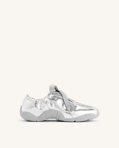 Flavia Ballerina Sneakers - Argento - JW PEI - Modalova