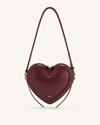 Borsa a forma di cuore Arlene - Bordeaux - JW PEI - Modalova