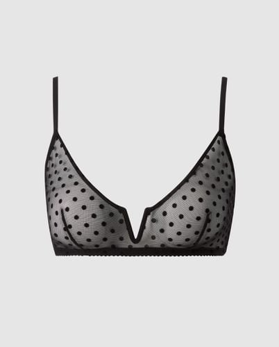 Mesh V-Balconette - | Bralettes - Bralettes / Balconette - Understatement - Modalova