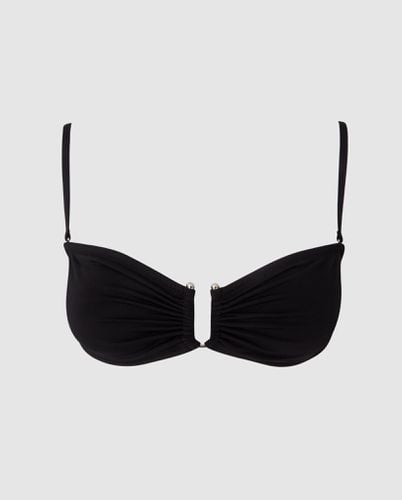 Bandeau Bikini Top Black - Understatement - Modalova