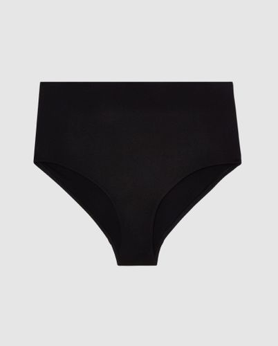 Highwaist Bikini Briefs - | Swimwear - Swim Bottoms / Bikini Briefs - ECONYL® Regenerated Polyamide - Understatement - Modalova