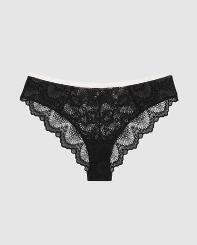 Lace Cheeky Black/White - | Panties - Panties / Cheeky - Understatement - Modalova