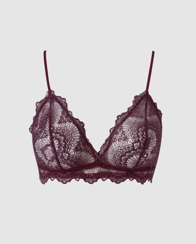 Lace Triangle Bralette - | Bralettes - Bralettes / Triangle Bralette - Understatement - Modalova