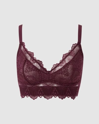 Lace Support Bra - | Bralettes - Bralettes / Triangle Bralette - Understatement - Modalova