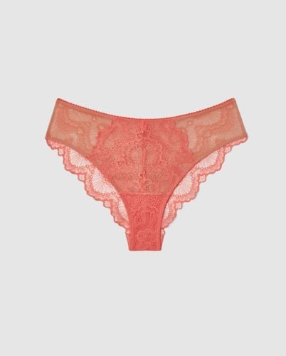 Lace Cheeky Coral/Sand - Understatement - Modalova