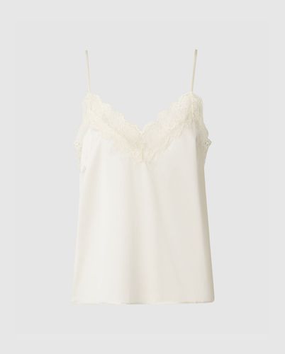 Silk Lace Camisole - | - Nightwear / Camisole - Understatement - Modalova