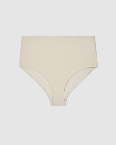 Highwaist Bikini Briefs Cream - Understatement - Modalova