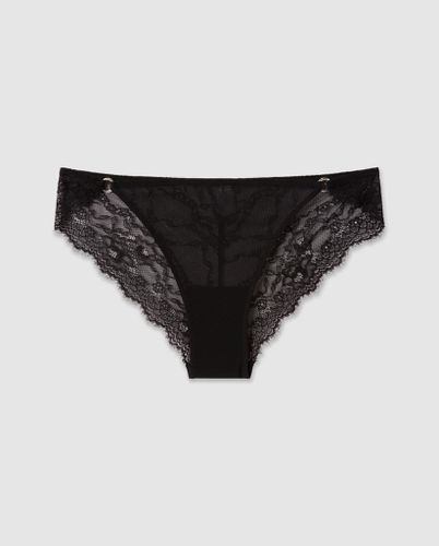 Lace Mesh Tanga Briefs | Panties - Panties / Briefs - Understatement - Modalova