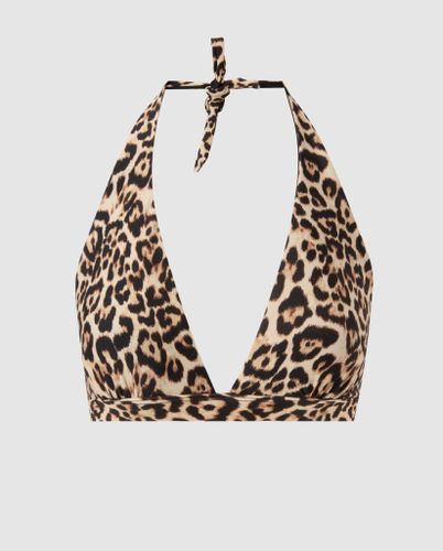 Halter Bikini Top Leopard - Understatement - Modalova