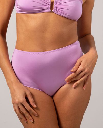 Highwaist Bikini Briefs | Swimwear - Swim Bottoms / Bikini Briefs - ECONYL® Regenerated Polyamide - Understatement - Modalova