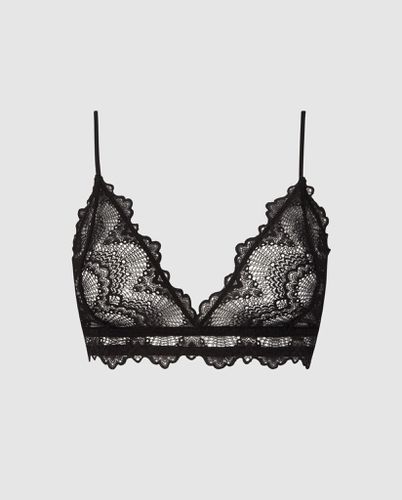 Lace Triangle Bralette | Bralettes - Bralettes / Triangle Bralette - Polyamide - Understatement - Modalova