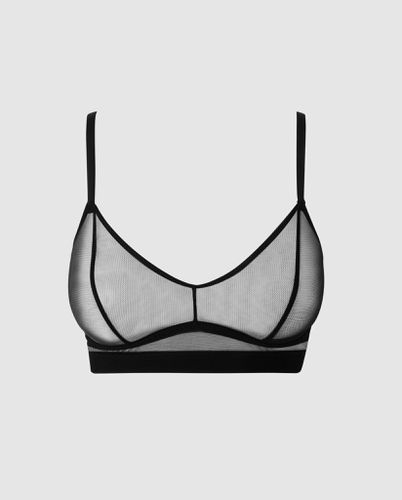 Mesh Balconette | Bralettes - Bralettes / Triangle Bralette - Polyamide - Understatement - Modalova