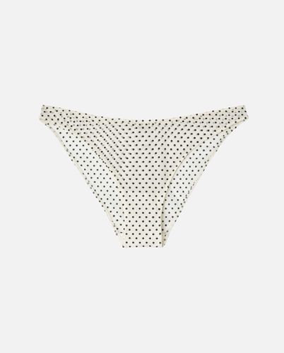 Mesh Bikini Briefs Cream/Black | Panties - Panties / Bikini Briefs - Polyamide - Understatement - Modalova