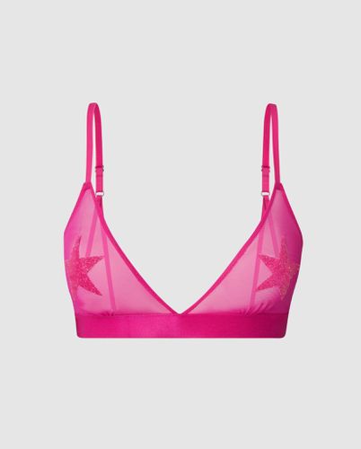 Mesh Triangle Bralette - | Bralettes - Bralettes / Triangle Bralette - Understatement - Modalova