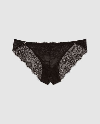 Lace Crotchless Tanga Briefs | Panties - Panties / Briefs - Understatement - Modalova