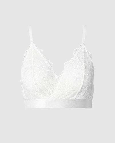 Lace Lined Bralette - | Bralettes - Bralettes / Lined Bralette - Understatement - Modalova