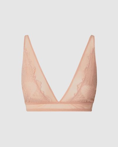 Lace Plunge Bralette | Bralettes - Bralettes / Plunge Bralette - Polyamide - Understatement - Modalova